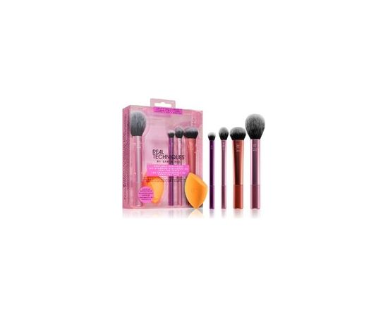 Real Techniques Everyday Essentials - Set of cosmetic brushes for face and eyes Dekoratīvā kosmētika