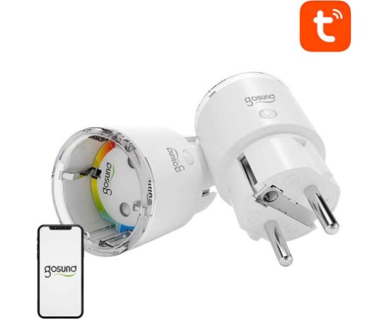 Gosund EP2 WiFi smart socket, 2 pieces (two-pack) 10A Tuya Viedās rozetes