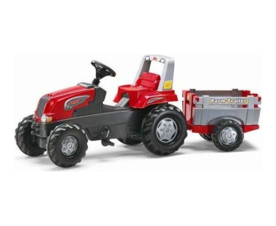 Rolly Toys Traktor Junior czerwony z przyczepą 800261 (5800261) Новости - Детские товары