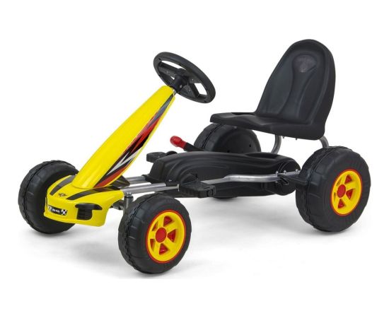 Milly Mally Milly Mally Gokart na pedały Viper Yellow Новости - Детские товары