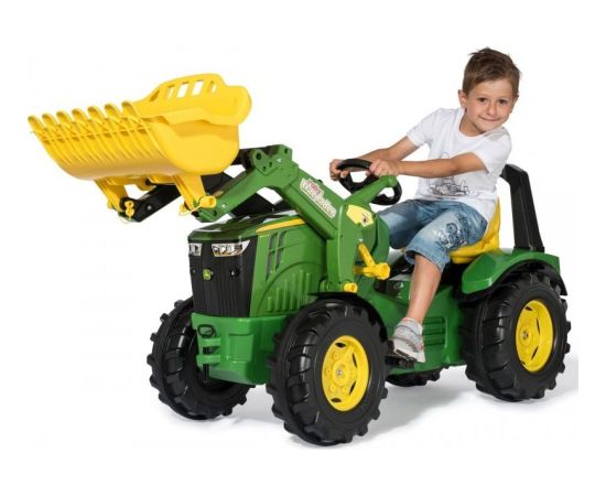 Rolly Toys John Deere Traktor na Pedały X-Trac Premium Łyżka Ciche Koła Новости - Детские товары