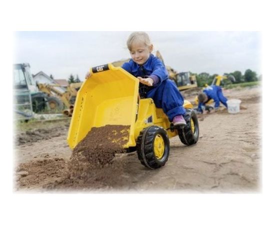 Rolly Toys Traktor Kid Dumper CAT uniwersalny Jaunumi, Bērnu preces