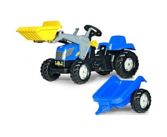Rolly Toys Traktor New Holland z Łyżką i Przyczepą (5023929) Новости - Детские товары