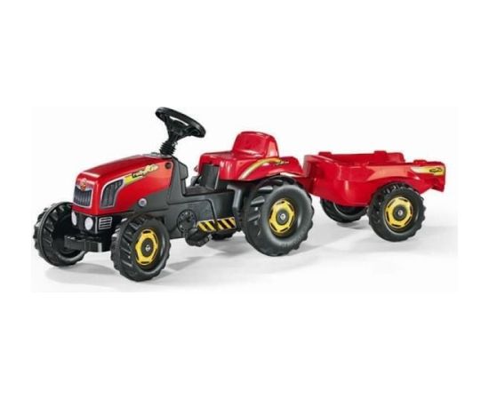 Rolly Toys Traktor Rolly Kid czerwony z przyczepą (5012121) Jaunumi, Bērnu preces