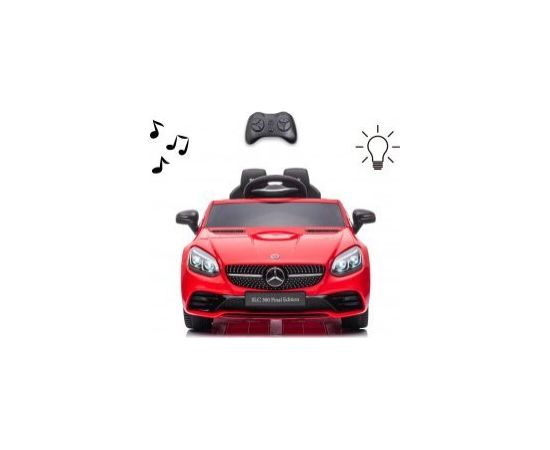 Milly Mally Milly Mally Pojazd na akumulator Mercedes-Benz SLC Red Jaunumi, Bērnu preces