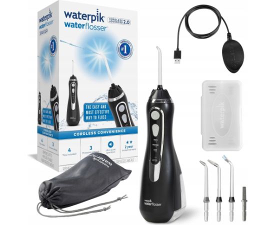 Waterpik WP-582 black Elektriskās zobu birstes