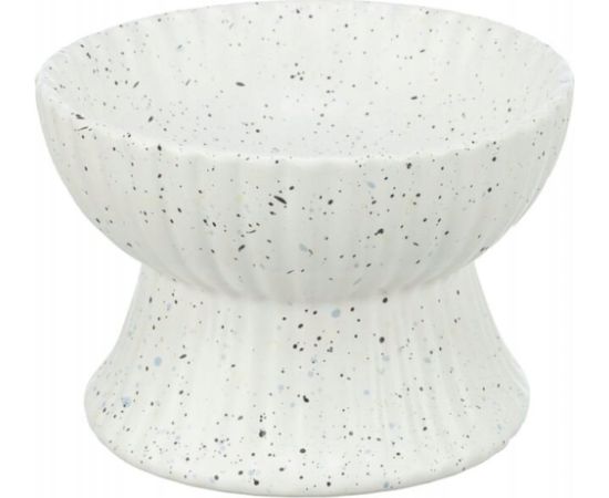 Trixie Miska podwyższona, dla kota, ceramika, biała, 0.2 l/13 cm Миски и поилки 