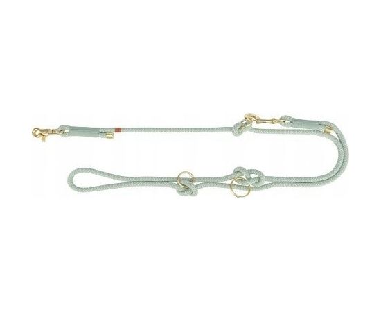 Trixie Soft Rope, smycz regulowana, dla psa, linka, XS–S: 2.00 m/o 6 mm, szałwiowa/miętowa Citas preces