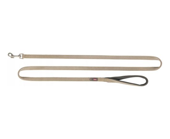 Trixie Premium, smycz, dla psa, piaskowa, M–L: 1.80 m/20 mm, długa Citas preces