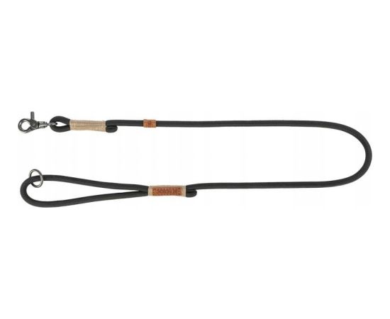 Trixie BE NORDIC, smycz, dla psa, czarna/piaskowa, linka, S–M: 1.00 m/o 8 mm Citas preces