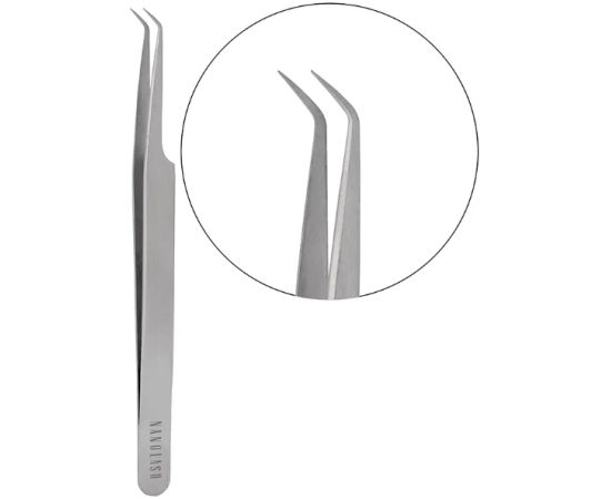 Nanolash Skropstu Pincete L Formas Spoguļi un Sejas kopšanas ierīces