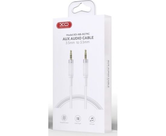 XO NB-R279C Audio kabelis Ligzda 3.5mm - Ligzda 3.5mm 1m Jaunumi - Audio-Video