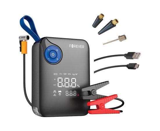 Forever Jump Starter 4in1 JS-400 Пусковое устройство / Стартер для автомобиля 26.64Wh Aудио-видео
