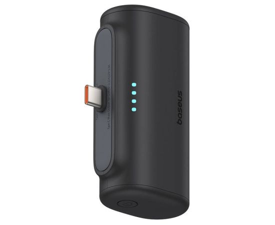 Baseus Compact Powerbank 5000mAh 20W USB-C Melns Power Banks
