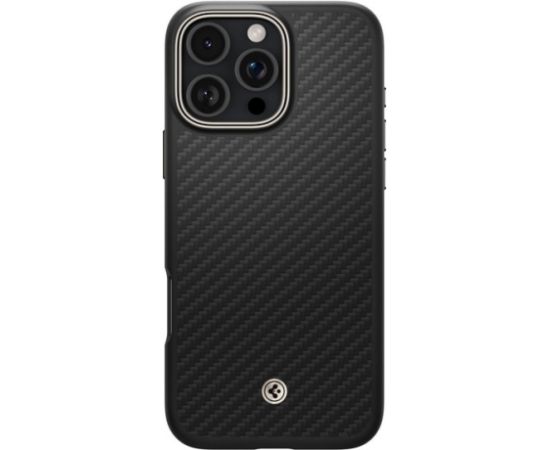 Spigen Enzo Aramid iPhone 16 Pro Max 6,9 " Magsafe melns|natural ACS08501 Neoriģinālie Maciņi