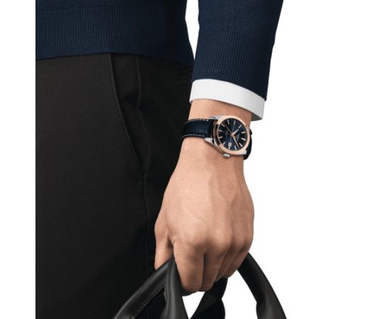 Tissot Gentleman Gold bezel 40mm T927.407.46.041.00 Rokas pulksteņi 