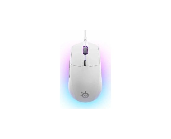 Datorpele SteelSeries Rival 3 Gen 2 White Peles, ievadierīces