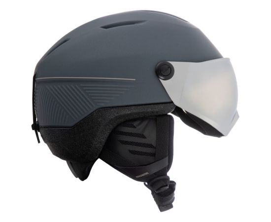 Kask FIT VISOR IMPACTS PHOTO GREY L/XL ROSSIGNOL Ziemas sporta ķiveres