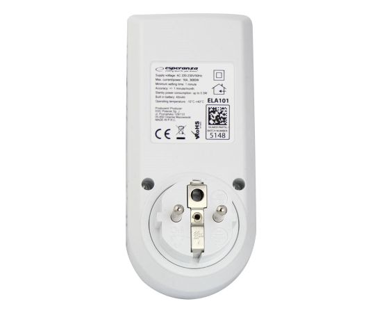 Esperanza ELA101 Electronic digital Timer Jaunumi -Dārzam