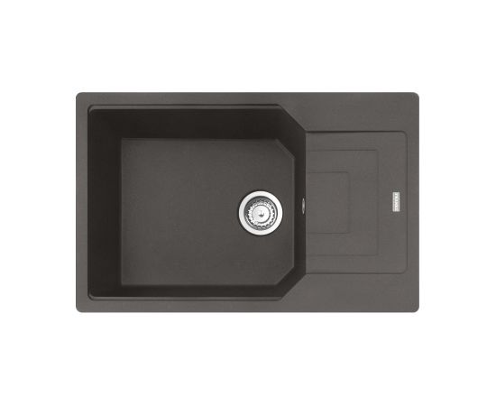 Franke Urban UBG 611-78L 3 1/2" Šīfera Pelēka Granīta Iebūvējama Virtuves Izlietne Virtuves izlietnes