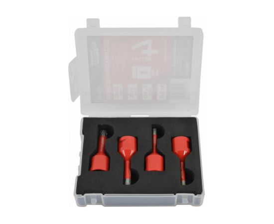 Metāla urbju komplekts AWTools AW47305; M14; 6-10 mm; 4 gab. Аксессуары для дрелей