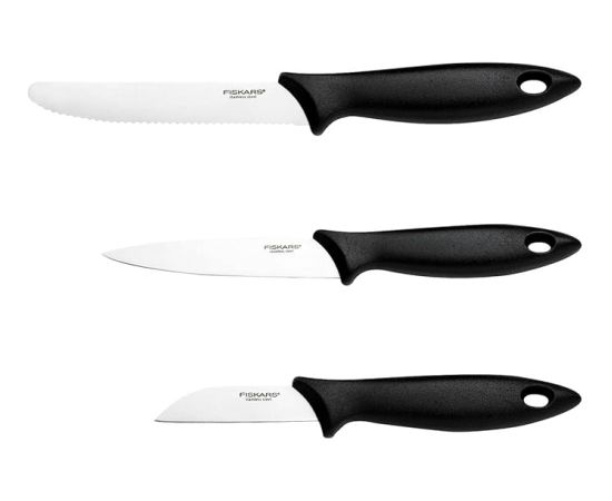 3 nažu komplekts Fiskars Essential 1065584 Naži