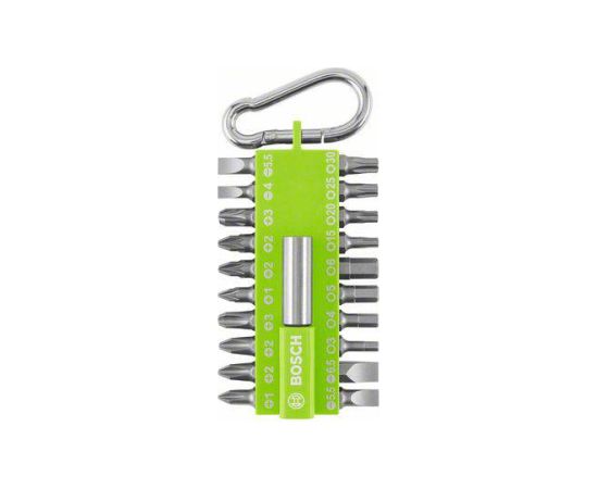 Skrūvgriežu uzgaļu komplekts Bosch 2607002823; 21 gab. Аксессуары для дрелей