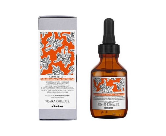 Davines Natural Tech Energizing Seasonal Superactive - Sérum proti vypadávání vlasů 100ml Smaržas - NESAKĀRTOTS
