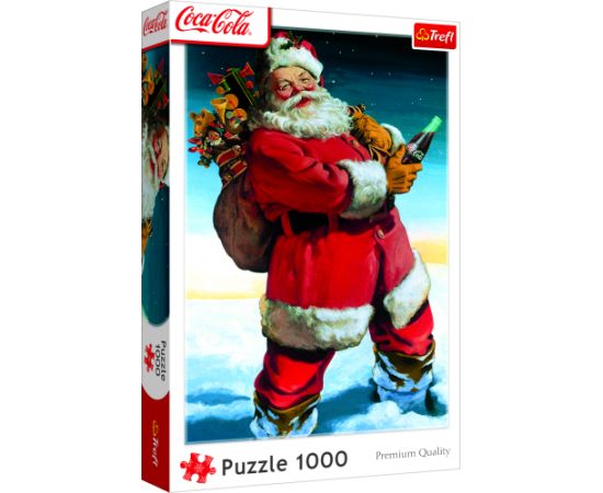 TREFL Пазл Coca-Cola: Santa Claus in the snow, 1000 шт. Пазлы