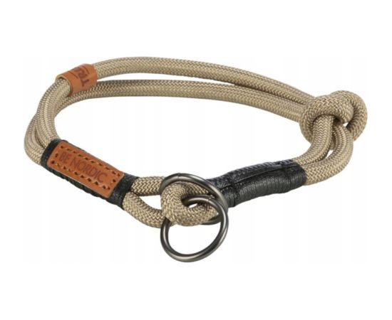 Trixie BE NORDIC, obroża zaciskowa, dla psa, piaskowa/czarna, linka, S: 35 cm/o 6 mm Citas preces