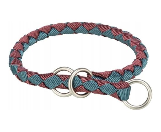 Trixie Cavo, obroża zaciskowa, dla psa, bordowy/petrol, M–L: 43–51 cm/o 18 mm Citas preces