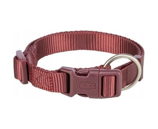 Trixie Premium, obroża, dla psa, bordowa, L–XL: 40–65 cm/25 mm Citas preces