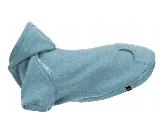 Trixie BE NORDIC Flensburg bluza z kapturem, petrol, L: 55 cm Citas preces