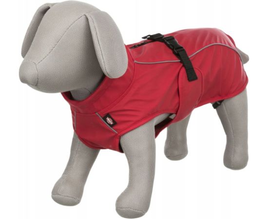 Trixie Vimy, płaszcz przeciwdeszczowy, dla psa, czerwony, XL: 70 cm Citas preces