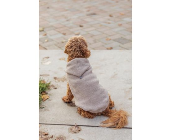 Trixie Carson, bluza z kapturem, dla psa, piaskowa XXS: 18 cm Citas preces