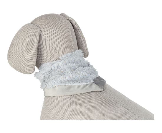 Trixie Xmas Bandanka, dla psa, plusz, szara, 55 cm Citas preces