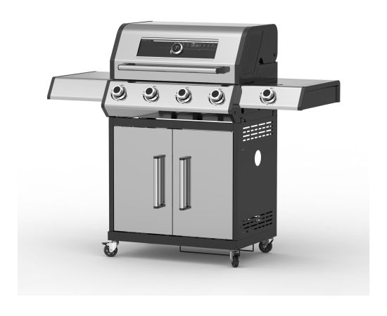 Teesa BBQ 5006 MASTER grill gazowy - 5 palników- miejsce na butlę Jaunumi -Dārzam