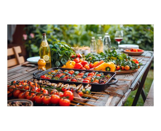 Teesa BBQ 5006 MASTER grill gazowy - 5 palników- miejsce na butlę Jaunumi -Dārzam