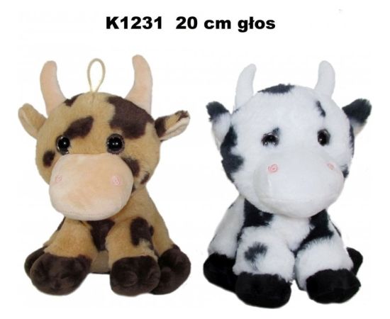 Sun Day Sun-Day Pluszak Krowa Z Glosem 20cm Siedzaca Мягкие игрушки