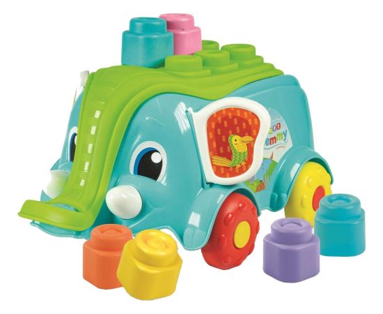 Clementoni Clementoni Miękkie klocki Słonik Clemmy Машины и аксессуары