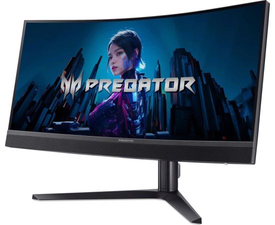Monitor  Acer Predator X34 V3 (X34V3bmiiphuzx), gaming monitor - 34 - black, UWQHD,VA, USB-C, AMD Free Sync Premium, Mini-LED, 180Hz panel Monitori