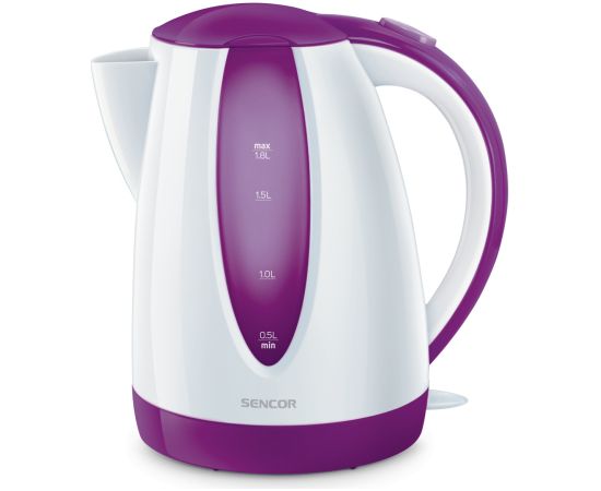 Water kettle Sencor, white/violet Tējkannas (elektriskās)