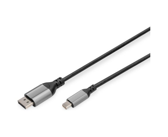 Digitus 8K DisplayPort Adapter Cable, Mini DP to DP, 2 m DB-340106-020-S DisplayPort to DisplayPort Дата USB-кабели