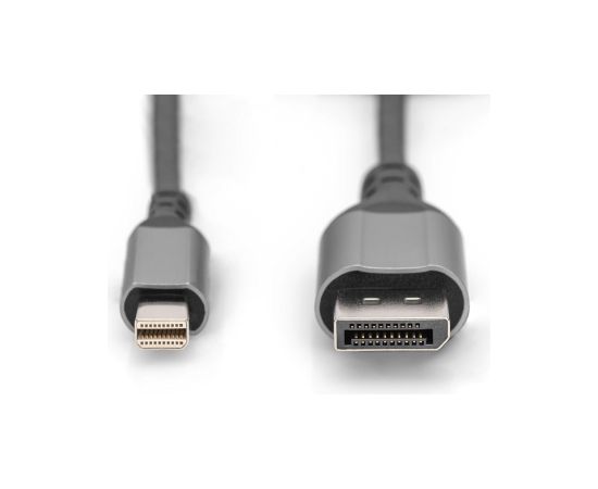 Digitus 8K DisplayPort Adapter Cable, Mini DP to DP, 2 m DB-340106-020-S DisplayPort to DisplayPort Дата USB-кабели