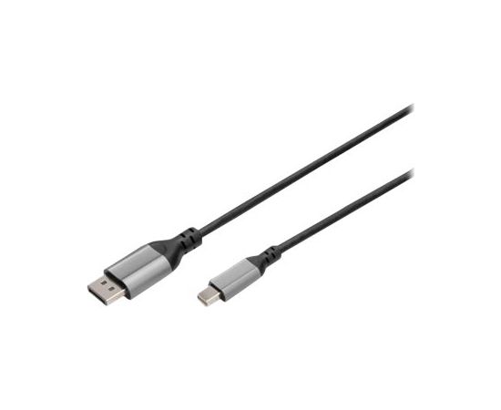 Digitus 8K DisplayPort Adapter Cable, Mini DP to DP, 2 m DB-340106-020-S DisplayPort to DisplayPort Дата USB-кабели