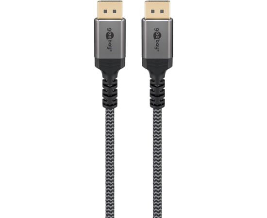 Goobay DisplayPort Cable 2.0/2.1, 80 Gbit/s 75684 DisplayPort to  DisplayPort Data USB kabeļi