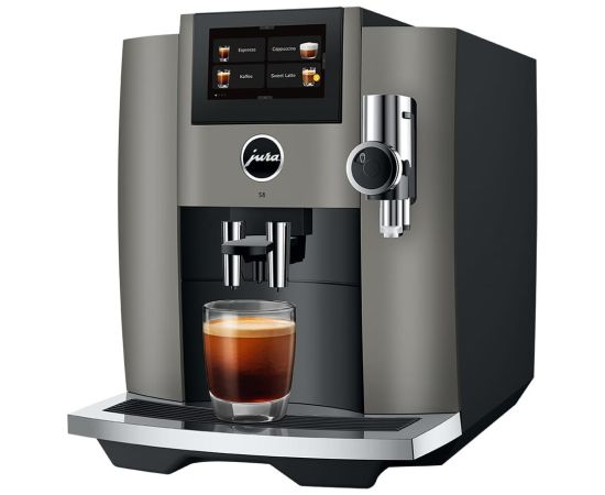 Jura S8 Dark Inox (EB) Coffee Machine Kafijas aparāti