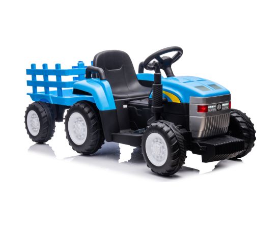 Lean Cars A009B Blue Battery Operated Tractor Новости - Детские товары