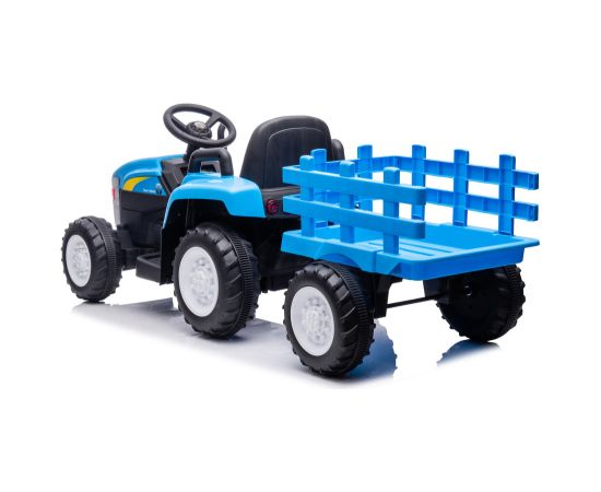 Lean Cars A009B Blue Battery Operated Tractor Новости - Детские товары