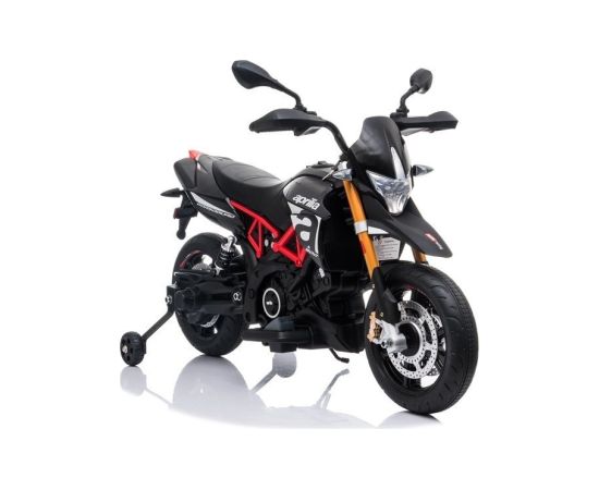 Lean Cars Aprilia A007 Electric Ride On Motorbike Black Новости - Детские товары